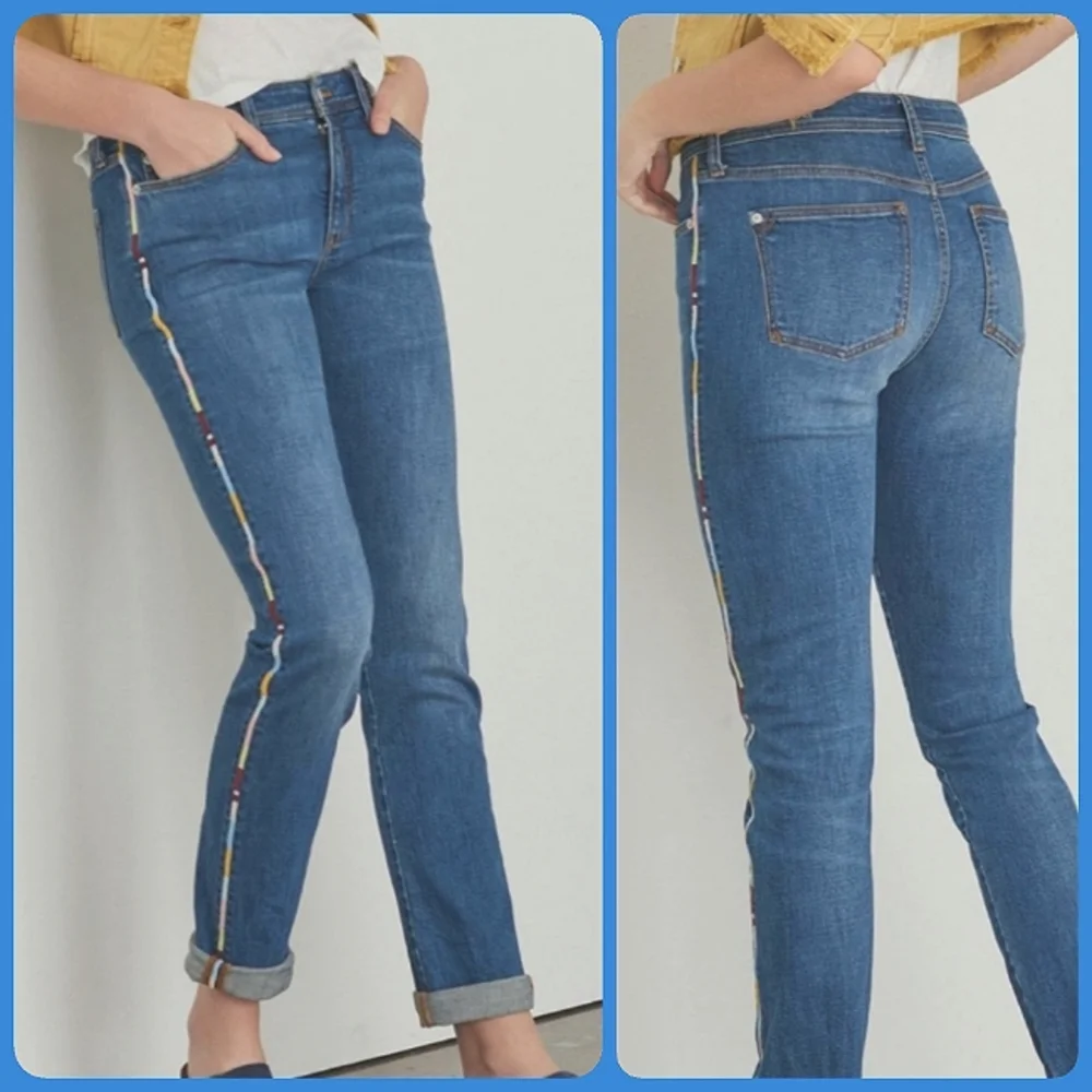 Pilcro and the Letterpress Slim Boyfriend Jeans - Picture 2 of 10